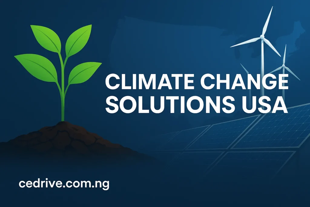 Climate Change Solutions USA 2025