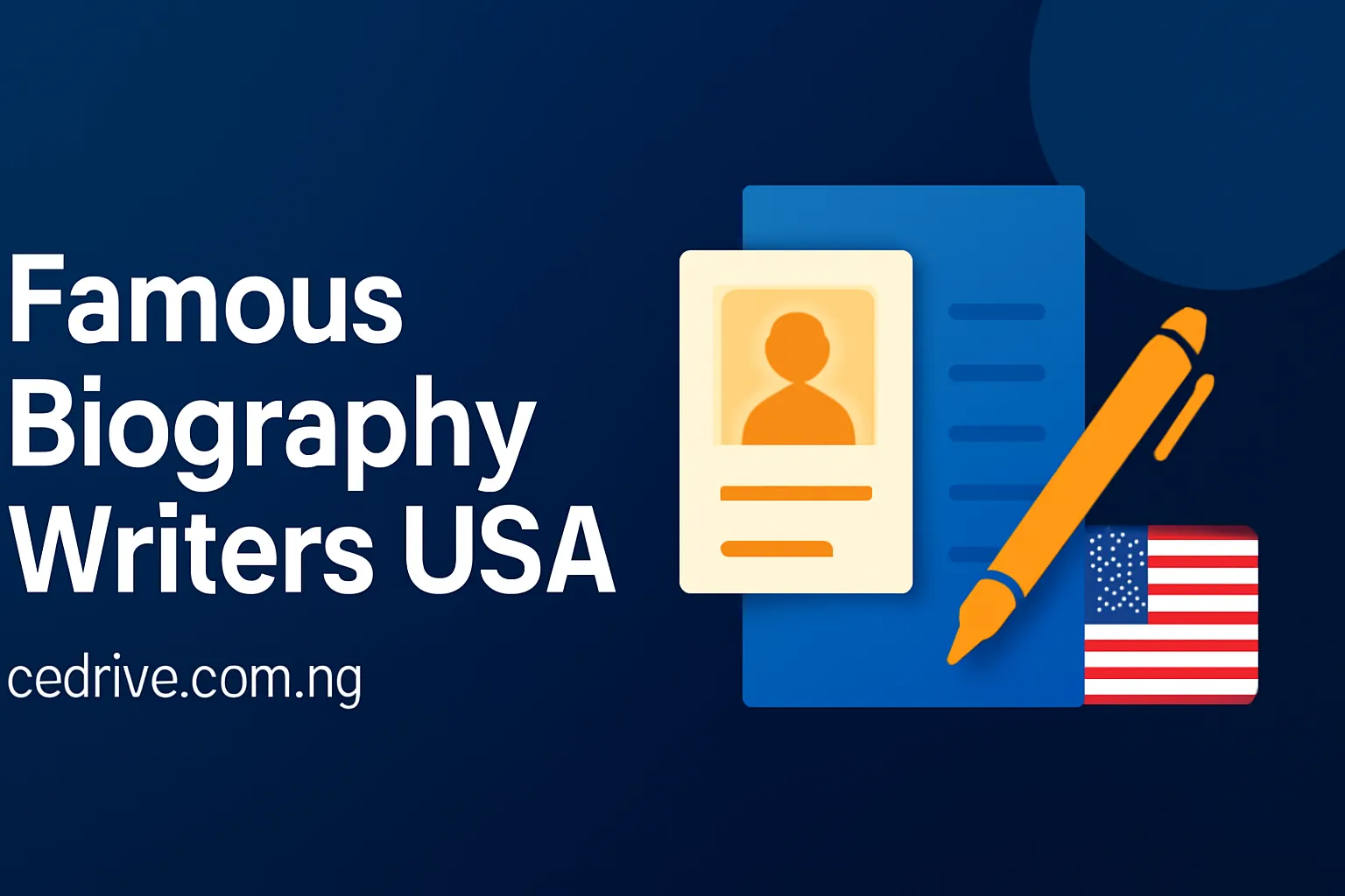 Famous Biography Writers USA