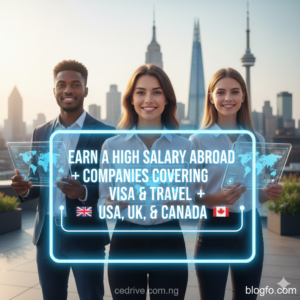 How to Earn a High Salary Abroad with Companies Covering Visa and Travel in the USA UK and Canada