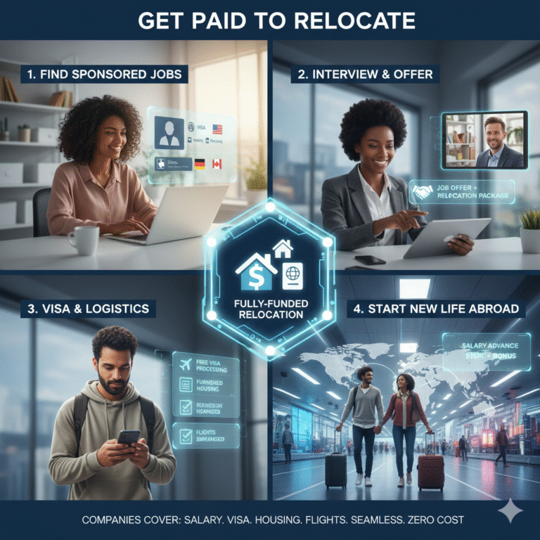 How to Get Paid to Relocate Companies Covering Salaries, Visa, and Housing